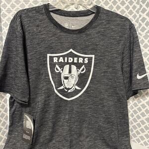 NWT 2021 Nike Las Vegas Raiders Dri Fit Sideline Shirt Medium size M NEW
